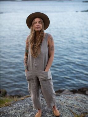 Moss Grey Atelier Eleanor Jumpsuit